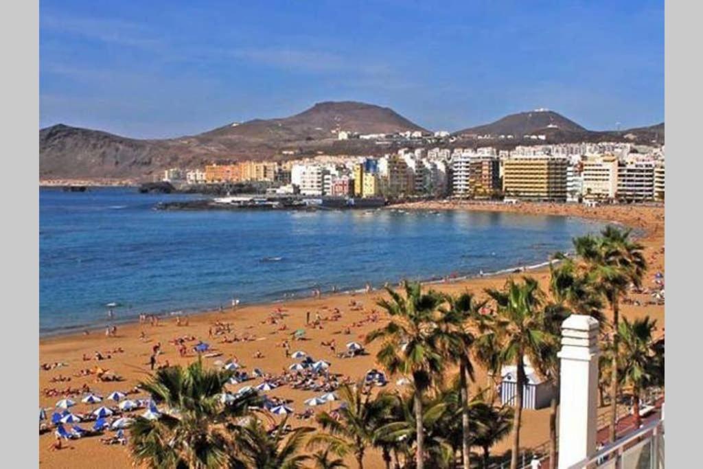 Apartamento Moderno Tipo Semisotano En Playa Las Canteras Con Wifi Las Palmas de Gran Canaria Extérieur photo