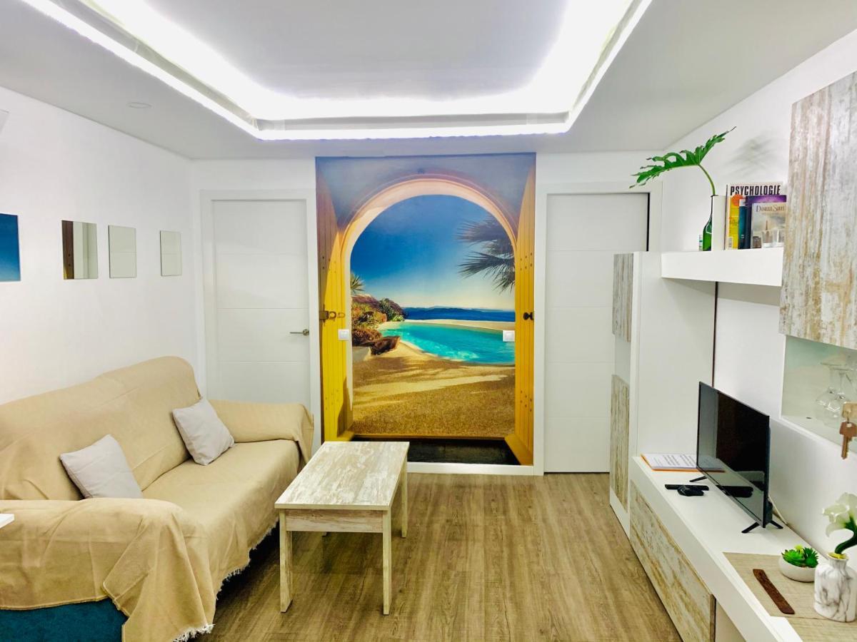 Apartamento Moderno Tipo Semisotano En Playa Las Canteras Con Wifi Las Palmas de Gran Canaria Extérieur photo