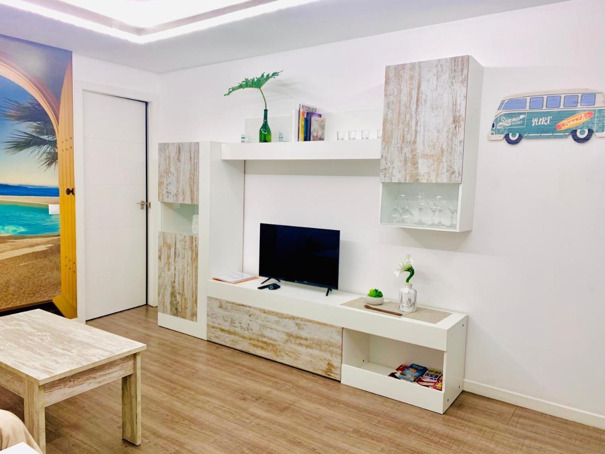 Apartamento Moderno Tipo Semisotano En Playa Las Canteras Con Wifi Las Palmas de Gran Canaria Extérieur photo